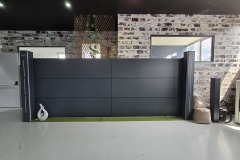 Portail contemporain alu Vallee de l arve
